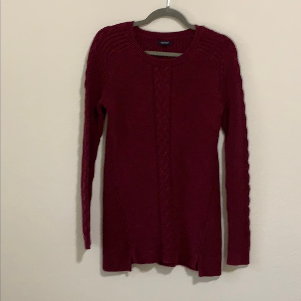 Red sweater